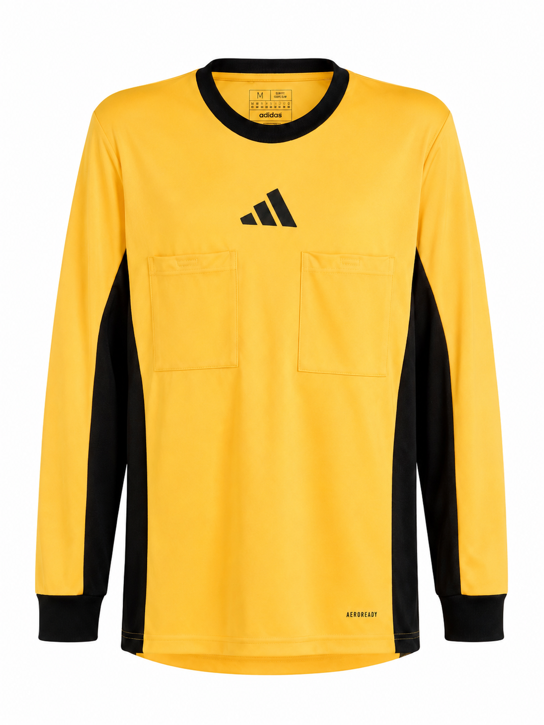 Adidas Referee 24 Schiedsrichtertrikot langarm "gelb"